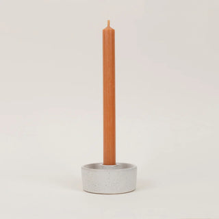 Single Terracotta Dinner Candle