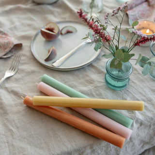 Single Terracotta Dinner Candle