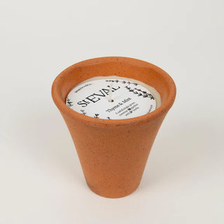 Victorian Herb Pot Small - Thyme & Mint