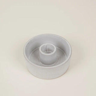 Candle Holder White Speckle