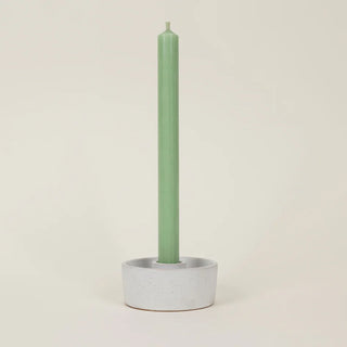Candle Holder White Speckle