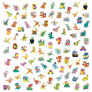 100 Stickers - Dinosaurs