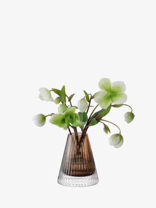 Beacon Candle Holder - H10cm Taupe/Jet Black