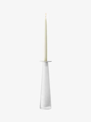 Beacon Candle Holder - H34cm White/Chalk White