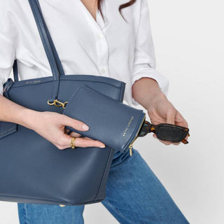 Clip On Sunglasses Case Navy