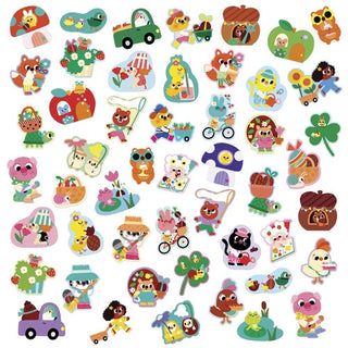 50 Big Stickers - Spring