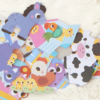 50 Big Stickers - Farm Animals