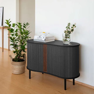 Audacious Cabinet - Black Oak / Shadow Doors