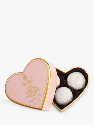 Pink Marc De Champ Truffle Pink Heart 34g