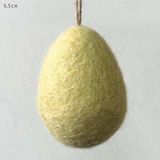 Plain Felt Egg-Yellow