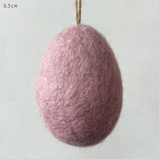 Plain Felt Egg-Pink