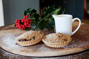 Apple & Blueberry Crumble Tarts