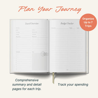 Travel Planner A5 Hardback - Sunset Dream