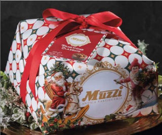 Muzzi Hand Wrapped Classic Panettone 1kg