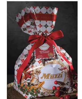 Muzzi Classic Panettone Gift Bag 750g