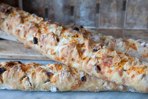 Fruit & Walnut Bread With Cheese