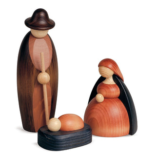 Joseph, Mary & Baby Jesus Set3 Large Colour