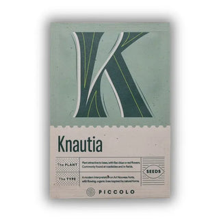 Botanical Alphabet Seed Packet