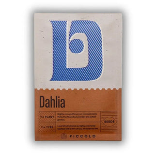 Botanical Alphabet Seed Packet