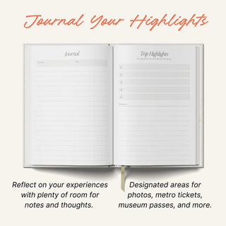 Travel Planner A5 Hardback - Sunset Dream