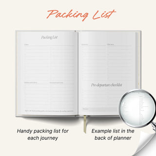 Travel Planner A5 Hardback - Sunset Dream