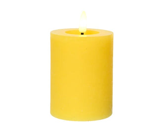 LED Candle - Yellow 11cm