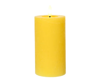 LED Candle - Yellow 15cm