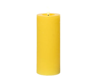 LED Candle - Yellow 19cm