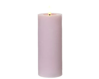 LED Candle - Lilac 19cm