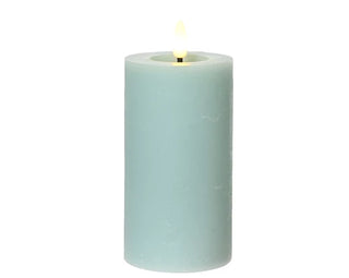 LED Candle - Light Blue 15cm