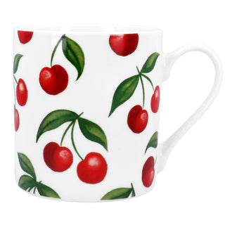 Cherries Bone China Mug