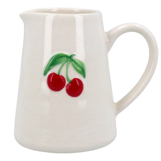 Cherries Stoneware Mini Jug