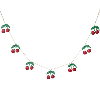 Wood Cherries Garland