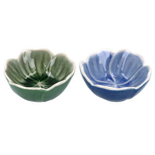 Flower Shaped Stoneware Mini Bowl