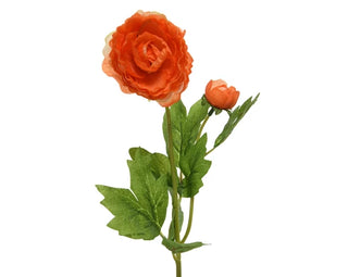 Camelia On Stem Orange - 57cm