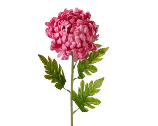 Chrysanthemum On Stem Pink - 74cm