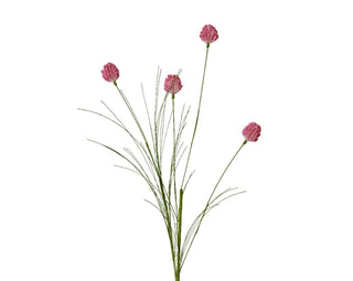 Flower Ball On Stem Pink - 74cm