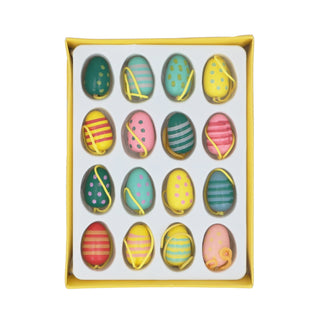 Wood Mini Eggs Box of 16
