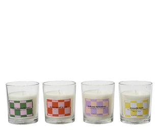 Scented Wax Candle In Glass