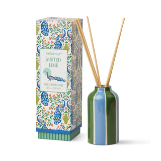 A Dopo Hand Painted Reed Diffuser  - Misted Lime 118ml