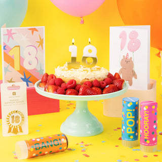 Luxe Milestone Candle Number 18