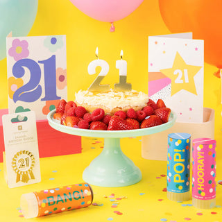 Luxe Milestone Candle Number 21