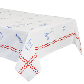 Bon Appetit Fabric Table Cloth 140X180Cm