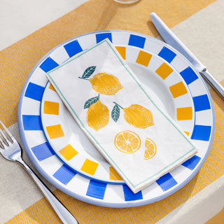 Bon Appetit Guest Napkin 40cm 16pk Lemon