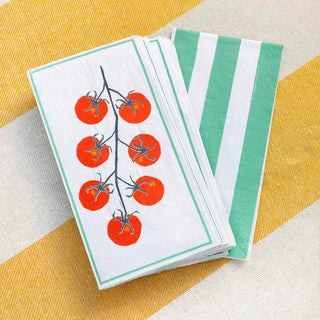 Bon Appetit Guest Napkin 40cm 16pk Tomato