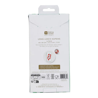 Bon Appetit Guest Napkin 40cm 16pk Tomato