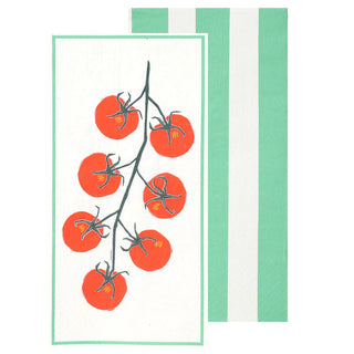 Bon Appetit Guest Napkin 40cm 16pk Tomato
