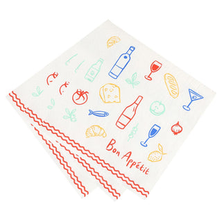 Bon Appetit 33Cm Napkin 21Pk