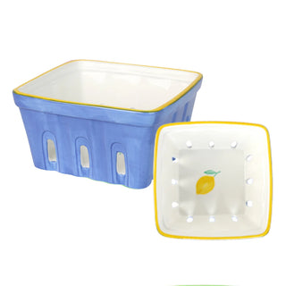 Bon Appetit Ceramic Punnet Lemon