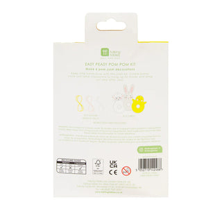Spring Bunny Pom Pom Kit 6pk
